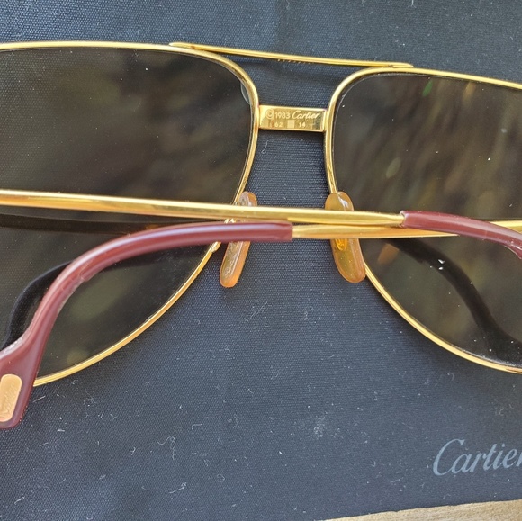Cartier Aviator Santos Sunglasses Iconic - Picture 7 of 7